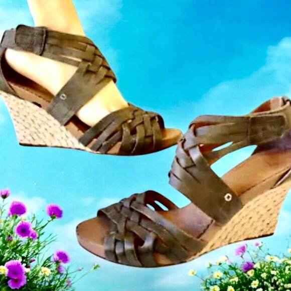 Clarks INDIGO Gladiator Wedge Sandal - Picture 2 of 15